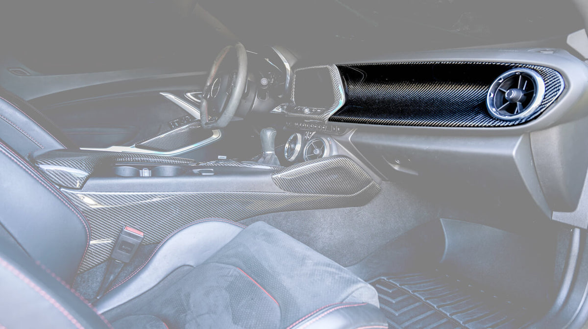 2016-2019 Camaro Carbon Fiber LG384 Dash - view 2