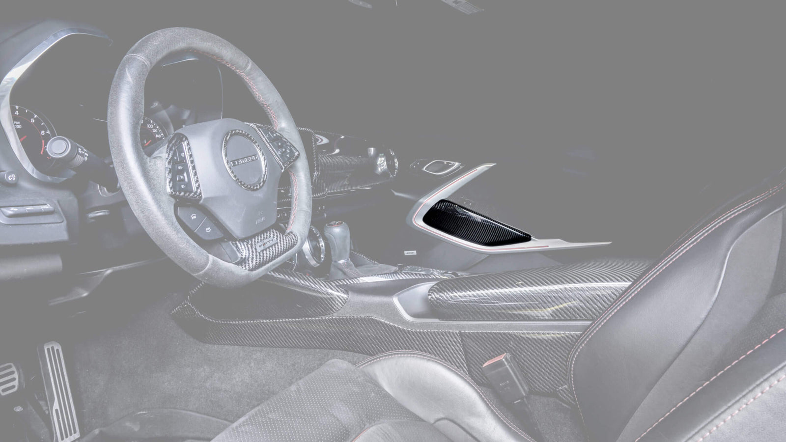 2016-2019 Camaro Carbon Fiber LG424 Window Switch Side Covers