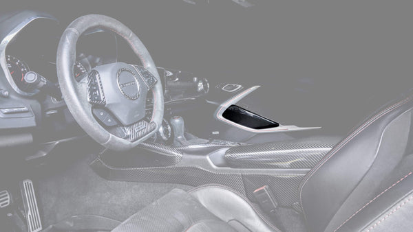 2016-2019 Camaro Carbon Fiber LG424 Window Switch Side Covers