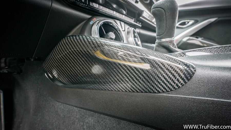 2016-2019 Camaro Carbon Fiber LG436 Center Console Upper Side Panels - view 2