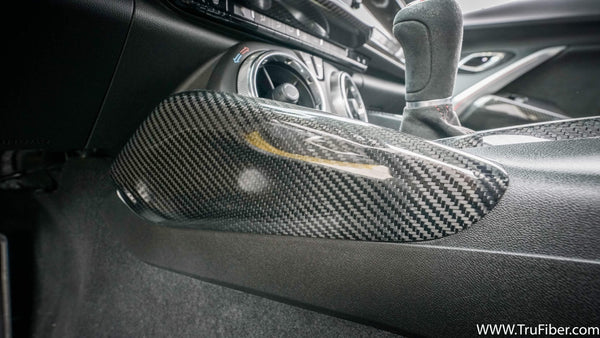 2016-2019 Camaro Carbon Fiber LG436 Center Console Upper Side Panels - view 2