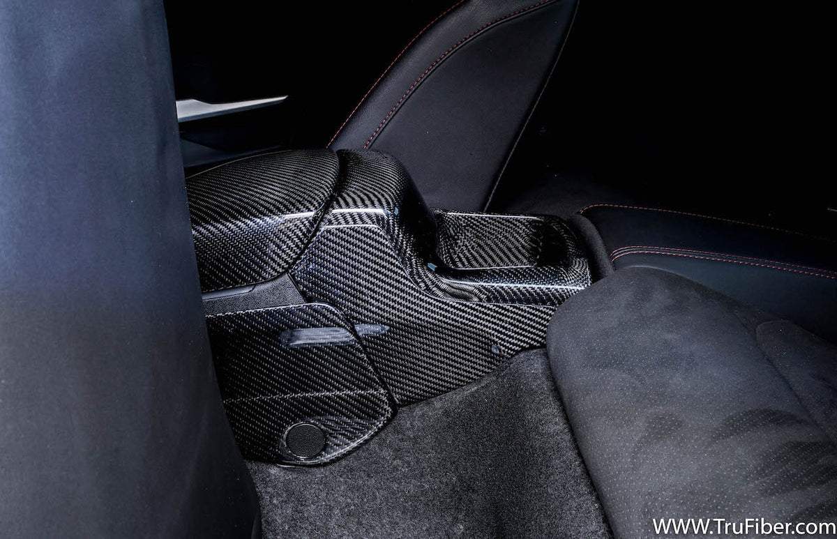 2016-2019 Camaro Carbon Fiber LG437 Center Console Rear Extension Tray - view 2