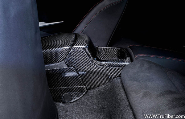 2016-2019 Camaro Carbon Fiber LG437 Center Console Rear Extension Tray - view 2