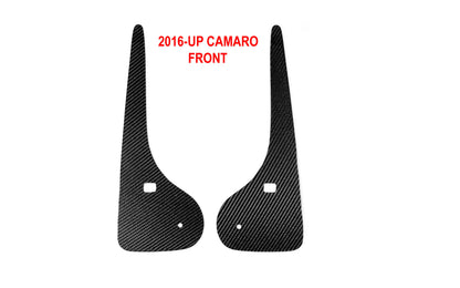 2016-2019 Camaro Carbon Fiber LG440 Front Splash Guards - view 2