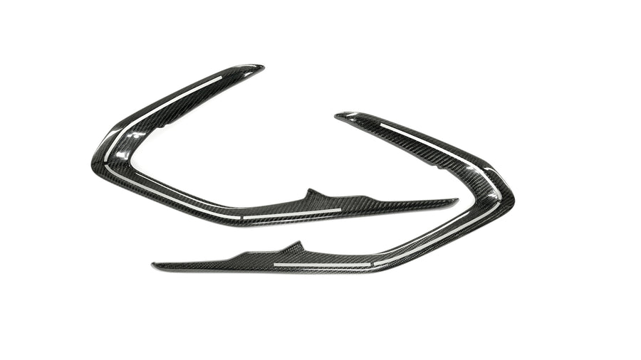 2016-2019 Camaro Carbon Fiber LG455 Door Trim Bezel Covers