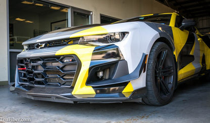 2016-2019 Camaro ZL1-1LECarbon Fiber LG360 Chin Spoiler - view 3