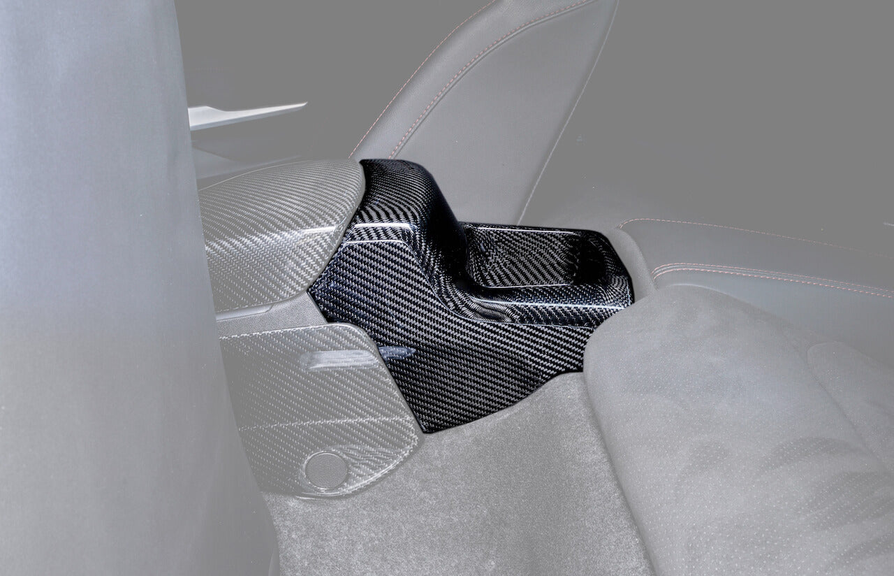 2016-2019 Camaro Carbon Fiber LG437 Center Console Rear Extension Tray - EXCLUSIVE