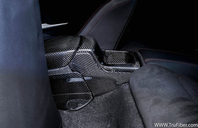 2016-2019 Camaro Carbon Fiber LG437 Center Console Rear Extension Tray - EXCLUSIVE