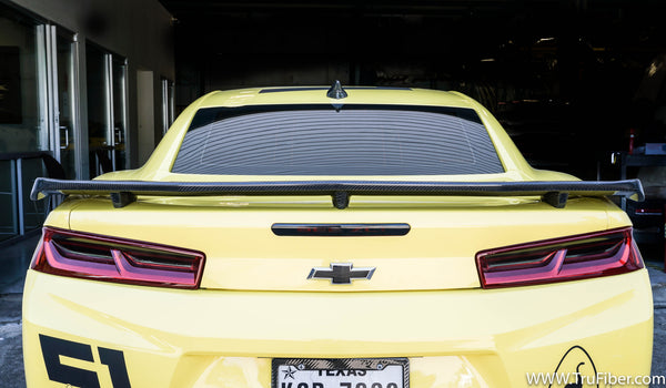 2017-2019 Camaro Carbon Fiber DCA70 Spoiler - EXCLUSIVE - TRUFIBER.COM