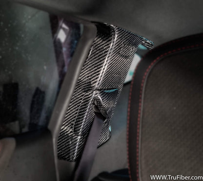 2017-2019 Camaro Carbon Fiber LG458 B-Pillars - view 2