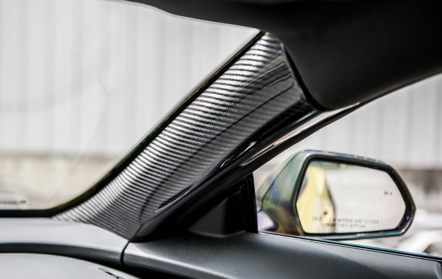 2017-2021 Camaro Carbon Fiber  A-Pillars (LG454, LG503, LG504) - view 3