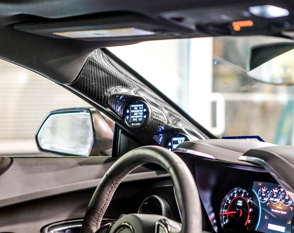 2017-2021 Camaro Carbon Fiber  A-Pillars (LG454, LG503, LG504) - view 5