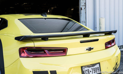 2017-2023 Camaro Carbon Fiber DCA70 Rear Spoiler - view 3