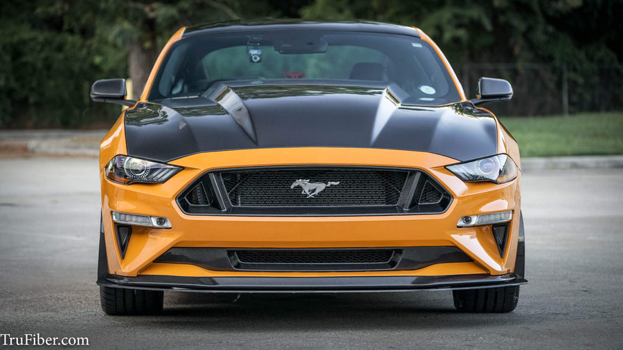 2018-2019 S550 Mustang Carbon Fiber LG390 Canards - view 3