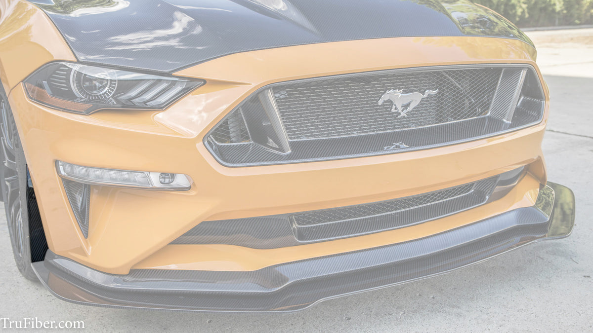2018-2019 S550 Mustang Carbon Fiber LG390 Canards
