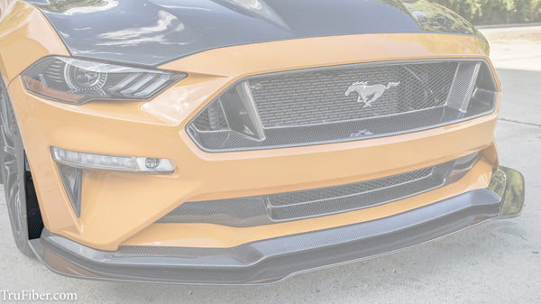 2018-2019 S550 Mustang Carbon Fiber LG390 Canards