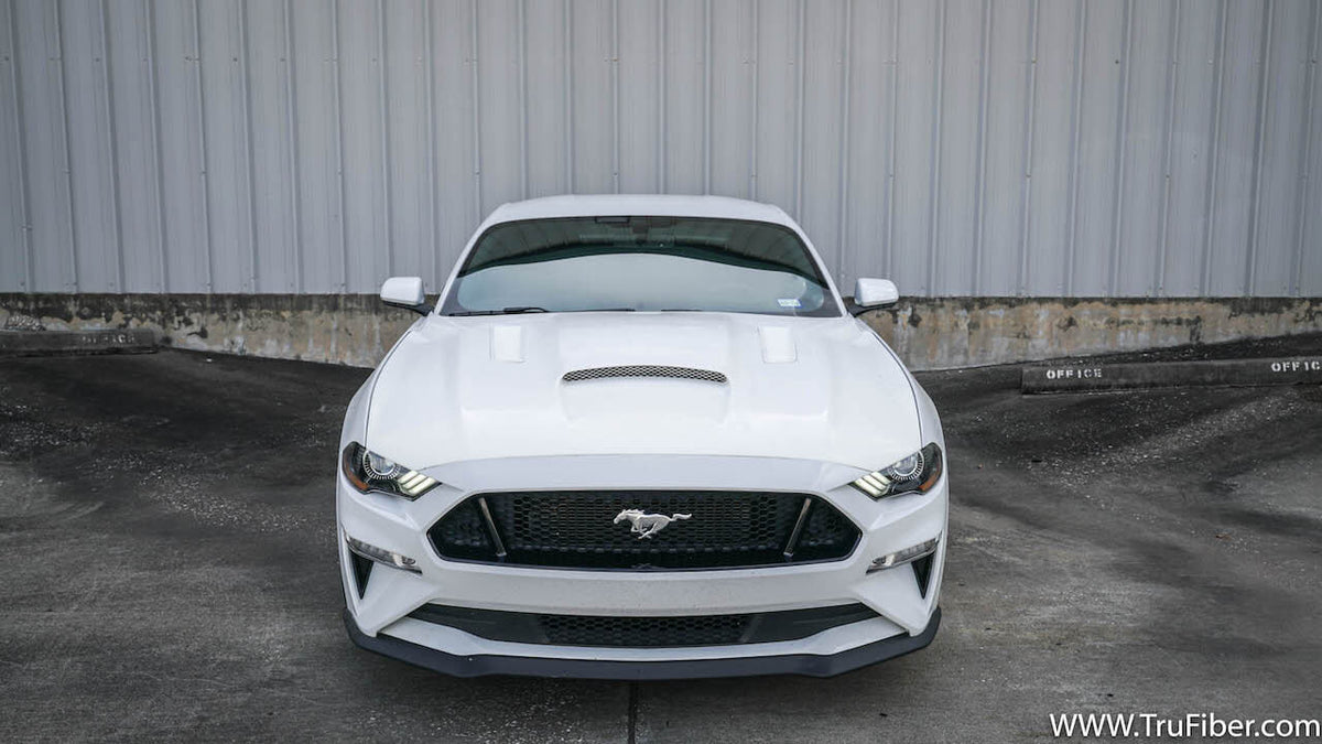 2018-2019 S550 Mustang Fiberglass A72 Ram Air Hood - view 4