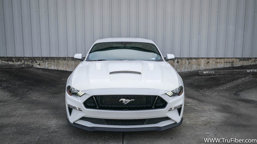 2018-2019 S550 Mustang Fiberglass A72 Ram Air Hood - view 4