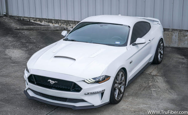 2018-2019 S550 Mustang Fiberglass A72 Ram Air Hood