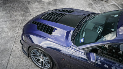 2018-2020 S550 Mustang Fiberglass A88 Heat Extractor Hood - view 3