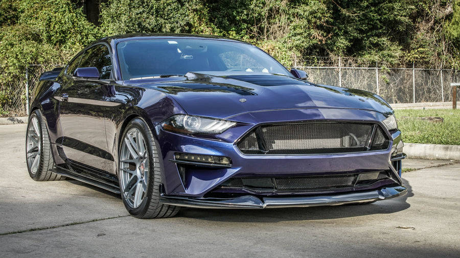 2018-2020 S550 Mustang Fiberglass A88 Heat Extractor Hood - view 5
