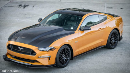 2018-2022 S550 Mustang Carbon Fiber A49-3 Hood - view 3