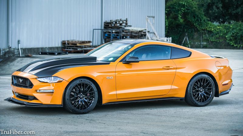 2018-2022 S550 Mustang Carbon Fiber A49-3 Hood - view 6