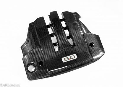 2018-2022 S550 Mustang Carbon Fiber LG350 Engine Cover - view 2