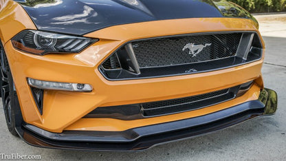 2018-2023 S550 Mustang Carbon Fiber LG352 Front Bumper Lower Grille - view 4