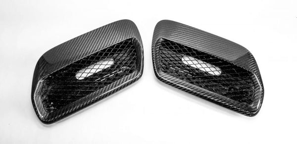 2018-2023 S550 Mustang Carbon Fiber LG354 Hood Vents