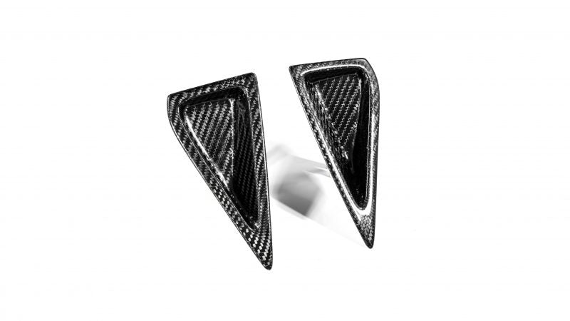 2018-2023 S550 Mustang Carbon Fiber LG389 Brake Ducts V1