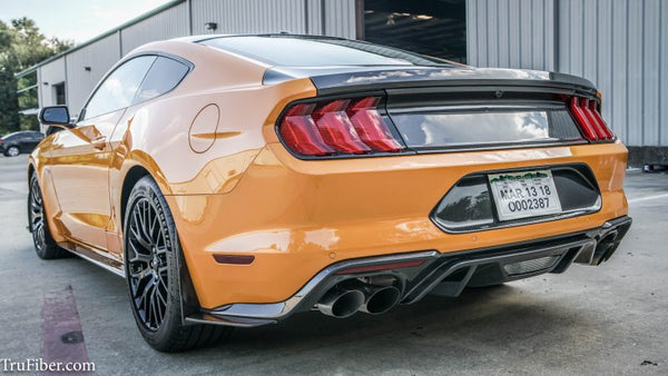 2018 S550 Mustang Carbon Fiber LG355 Rear Diffuser - view 2