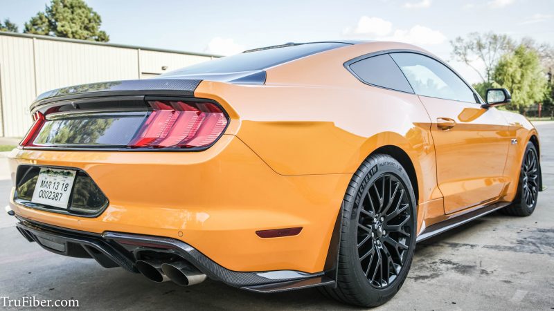2018 S550 Mustang Carbon Fiber LG355 Rear Diffuser - view 3