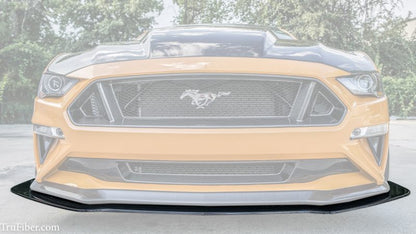 2018 S550 Mustang Carbon Fiber LG387 Front Splitter - view 3