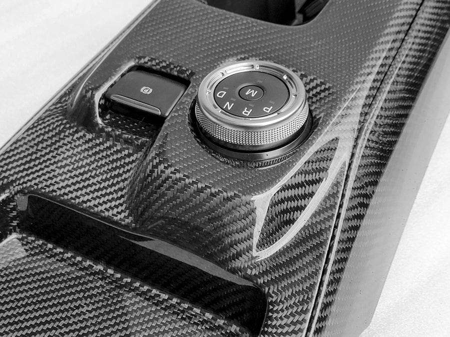 2020-2023 S550 Mustang GT500 Carbon Fiber LG537KR Center Console - view 4