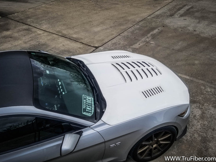 2015-2017 Mustang Fiberglass A87 Hood