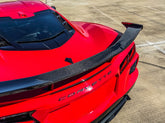 2022 C8 Corvette Carbon Fiber DCA72 Rear Spoiler