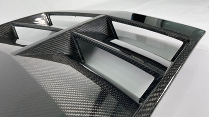 Blem 2009-2013 Camaro Carbon Fiber LG162 Hood Insert (fits ZL1) - TRUFIBER.COM