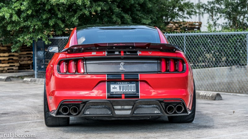 2015-2019 Mustang Carbon Fiber LG371 Wicker Bill - EXCLUSIVE