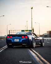 2005-2013 C6 Corvette Fiberglass LG326-S Wide Body Rear Fender Flares - EXCLUSIVE