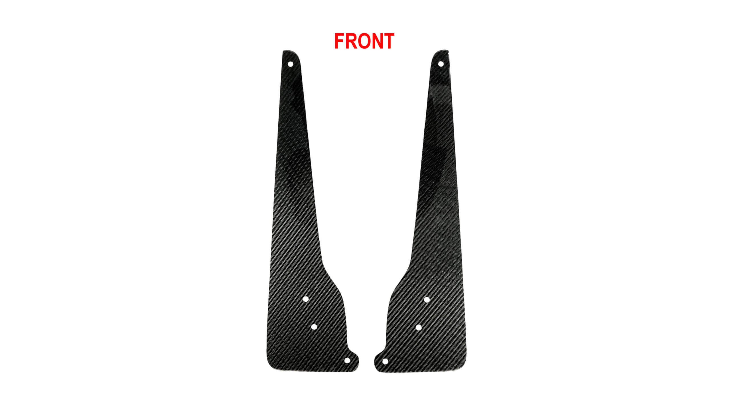 2015-2019 Charger Carbon Fiber LG396 Fiber Splash Guards