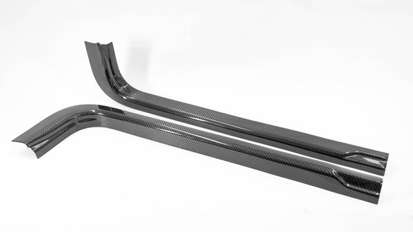 2016-2019 Camaro Carbon Fiber LG510 Kick Panels