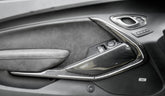 2016-2019 Camaro Carbon Fiber LG455 Door Trim Bezel Covers - EXCLUSIVE