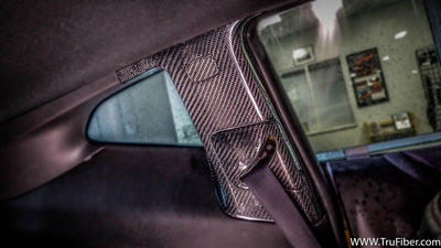 2017-2019 Camaro Carbon Fiber LG458 B-Pillars - EXCLUSIVE