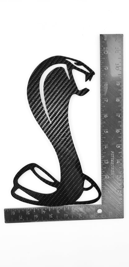 LG404 Carbon Fiber Cobra Emblem - EXCLUSIVE vendor-unknown