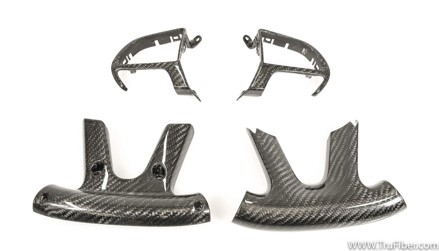 15-22 Mopar Carbon Fiber LG492 Steering Wheel Trim Inserts - EXCLUSIVE-TRUFIBER.COM