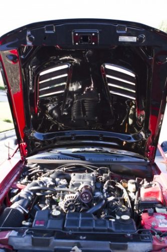 1999-2004 Mustang Carbon Fiber A70 Heat Extractor Hood