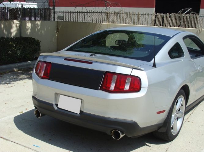 2010-2014 Mustang Carbon Fiber LG45 Blackout Panel