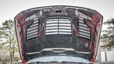 2015-2020 Mustang Carbon Fiber A88KR-AC Heat Extractor Hood - EXCLUSIVE