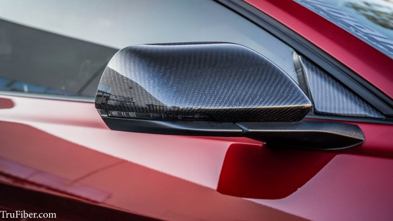 2015-2023 Mustang Carbon Fiber LG249 Mirror Covers